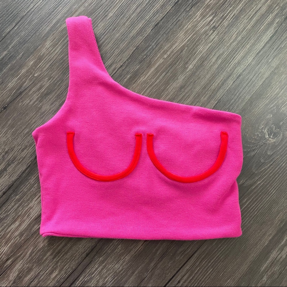Milanoo Rose Crop Top